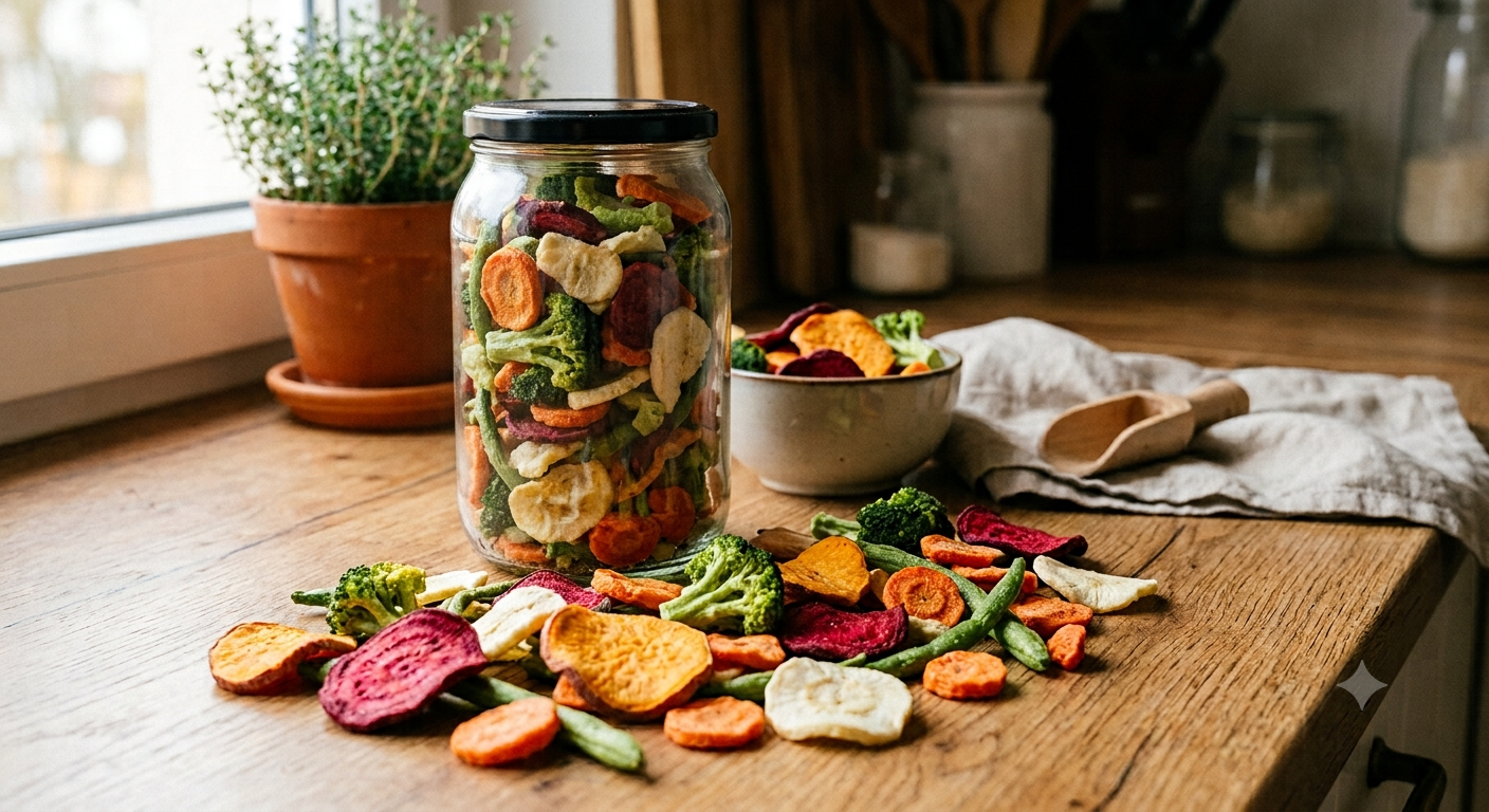 Freeze Dried Vegetable Chips